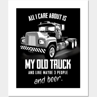 Classic 1973 Mack Truck Posters and Art